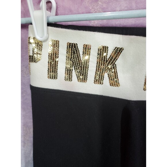 Victoria’s Secret PINK Sequins Bling Leggings Size Extra Small (XS) - Picture 5 of 9